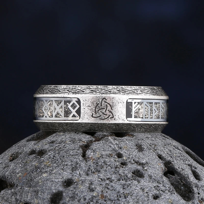 Bague Style Viking Noeud Celtique