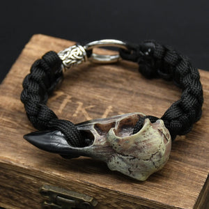 Bracelet Viking Corbeau d'Odin2