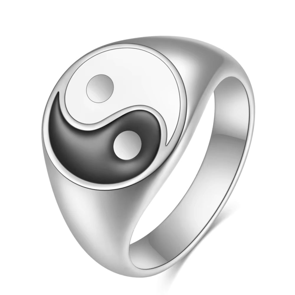 Yin Yang Zegelring