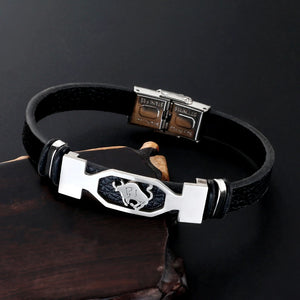 Bracelet Homme Signe du Zodiaque taureau