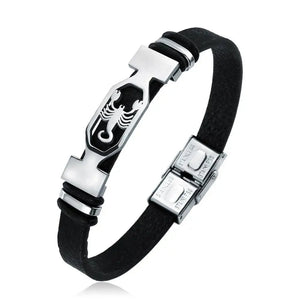 Bracelet Homme Signe du Zodiaque scorpion