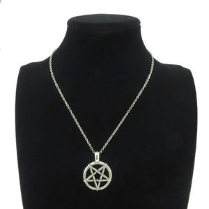 Collier Pendentif Sorcellerie Wiccan Pentacle 