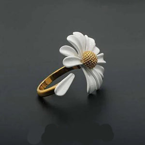 Bague Anneau Fleur de Marguerite Stylée