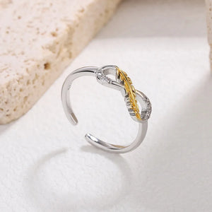 Bague Infini Plume