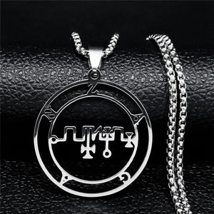 Collier Pendentif Sigil de Démon zagan