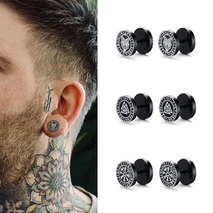 Boucles d'Oreilles Viking pour Homme