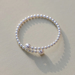 Bracelet Gourmette pour Femme en Perles