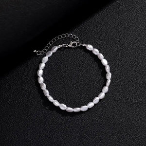 Bracelet Gourmette en Perles pour Femme ou Homme