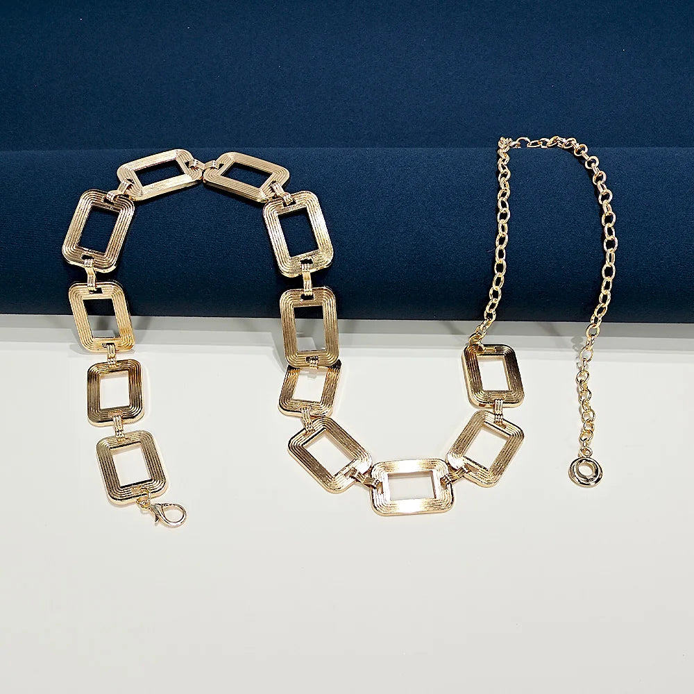 Boho-heupketting - taille- en buikjuweel voor dames zilver