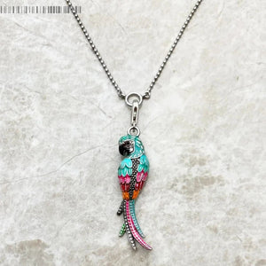 Pendentif Perroquet Tropical - Exception®