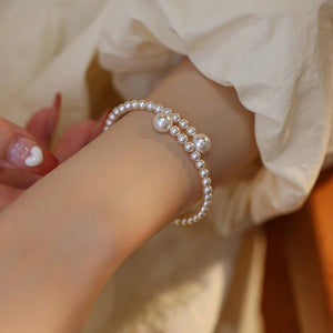 Bracelet Gourmette pour Femme en Perles