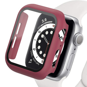 Beschermende behuizing van gehard glas voor Apple Watch