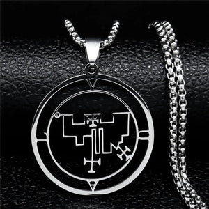 Collier Pendentif Sigil de Démon vual