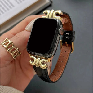 Bracelet Apple Watch en Cuir pour Femme