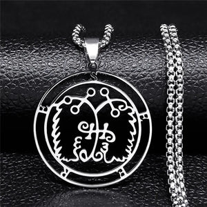 Collier Satanique Pendentif Esprit Démoniaque seese