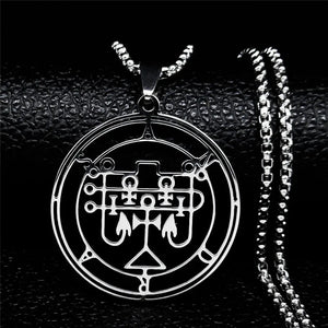 Collier Pendentif Sigil Démoniaque Andras