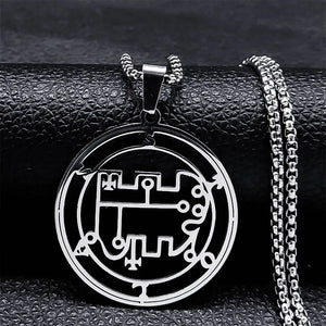 Collier Pendentif Sigil Démoniaque Stolas