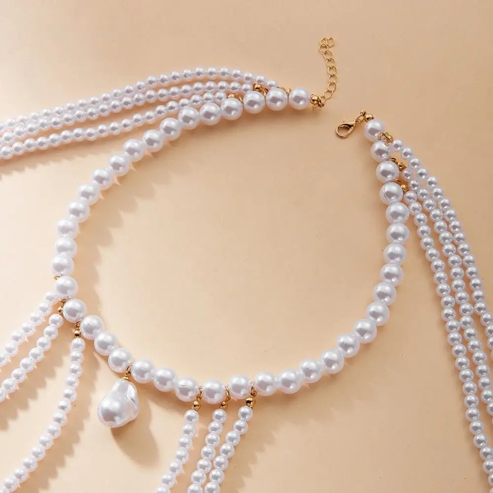 Schouderketting voor dames - Sieraad voor sleutelbeen & schouder