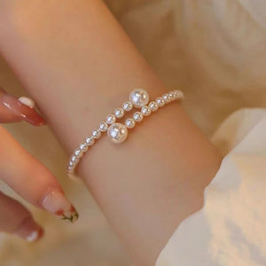 Bracelet Gourmette pour Femme en Perles