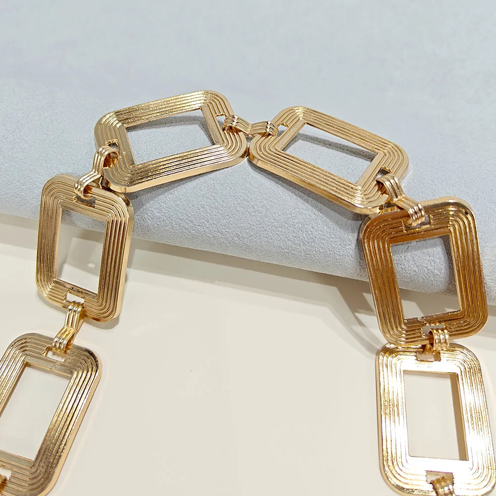 Boho-heupketting - taille- en buikjuweel voor dames goud