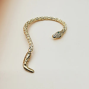 Boucle d'Oreille Longue Serpent pr