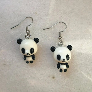 Boucles D'Oreilles Panda