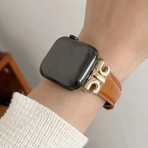 Bracelet Apple Watch en Cuir pour Femme