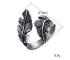 Verstelbare ring met zilverkleurige veer