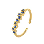 Bague Anneau avec Zircon Pierre de Naissance