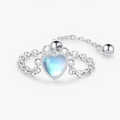 Bague Anneau pour la Fertilité de la Femme Pierre de Lune