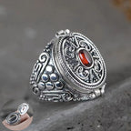 Bague Anneau de Style Ethnique avec Ouverture