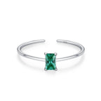 Bague Anneau en Zircon Coloré Pierre de Naissance