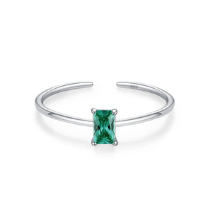 Bague Anneau en Zircon Coloré Pierre de Naissance