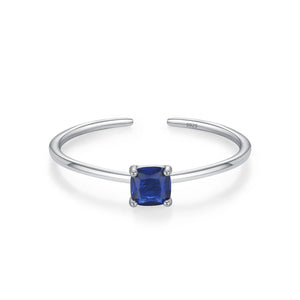 Bague Anneau en Zircon Coloré Pierre de Naissance
