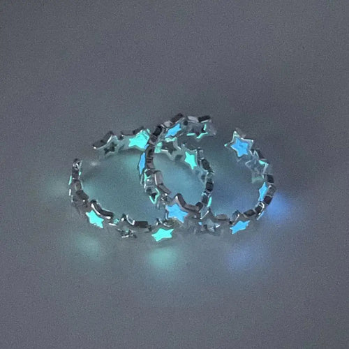 Bague Anneau Etoile Lumineuse