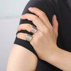 Bague Anneau Homme Cube de Métatron or