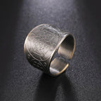 Bague Anneau Homme Cube de Métatron argent