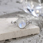 Bague Anneau Pierre de Lune Fertilité