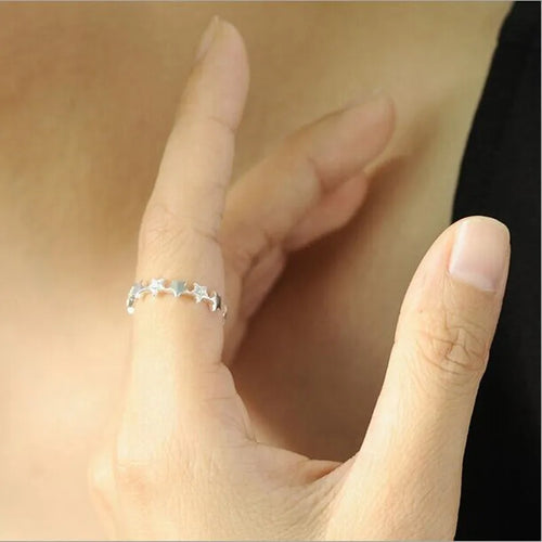Bague Anneau pour Femme Etoiles
