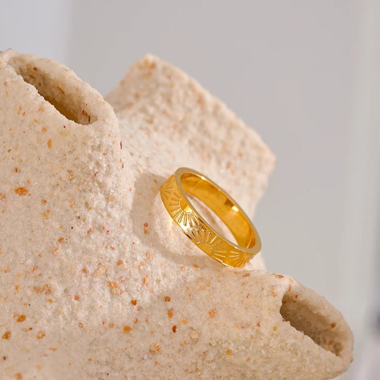 Bague Anneau Soleil