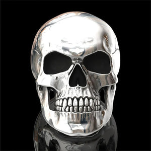 Bague Anneau Tête de Mort Gothique