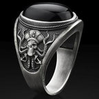 Bague Anneau Tête de Mort Pirate