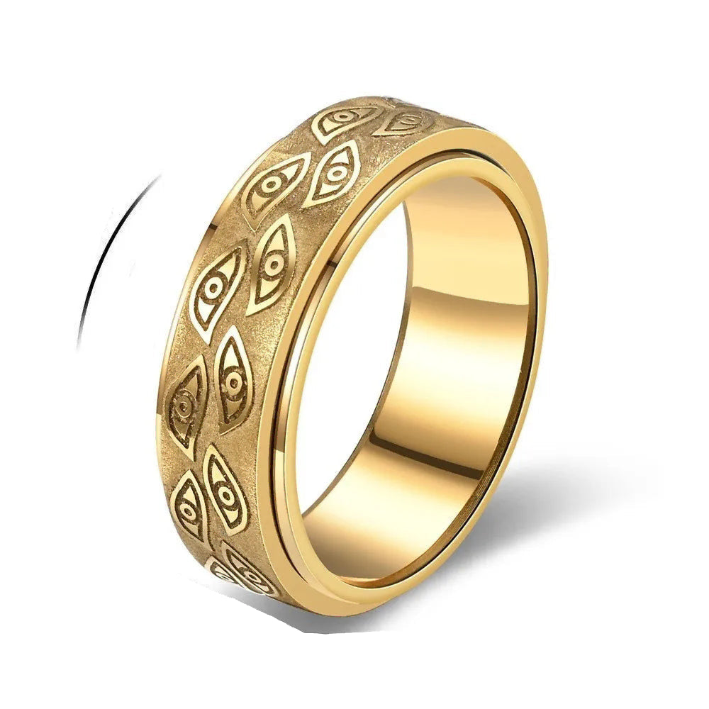 Draaibare Anti-Stress Ring met Oog