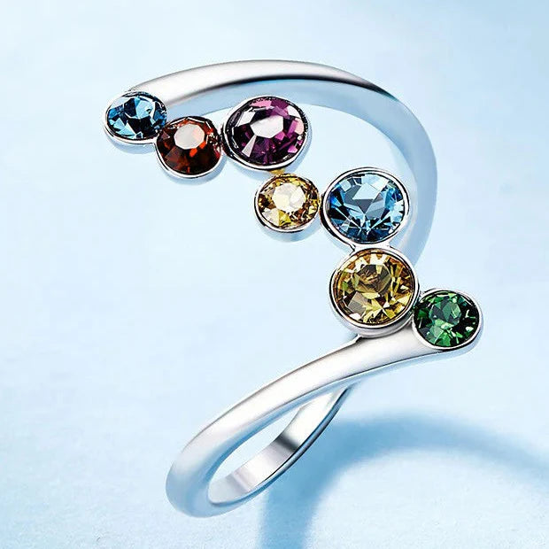 Asymmetrische regenboogring