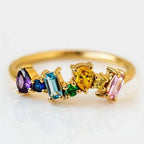 Regenboogring voor dames