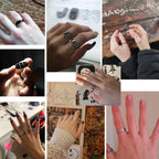 Ring met opengewerkte kruis