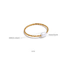 Ring met zoetwaterparel