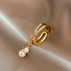 Ring met hangende parels