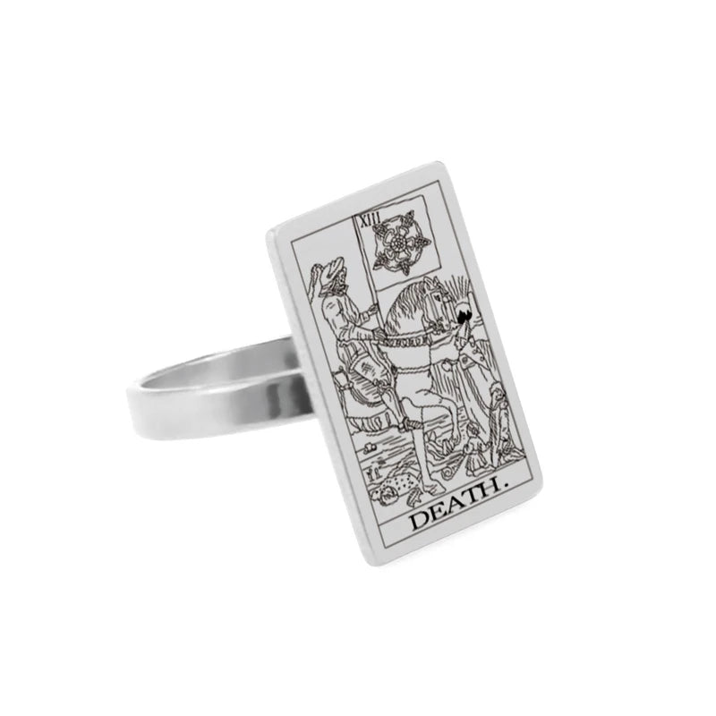 Bague carte de tarot