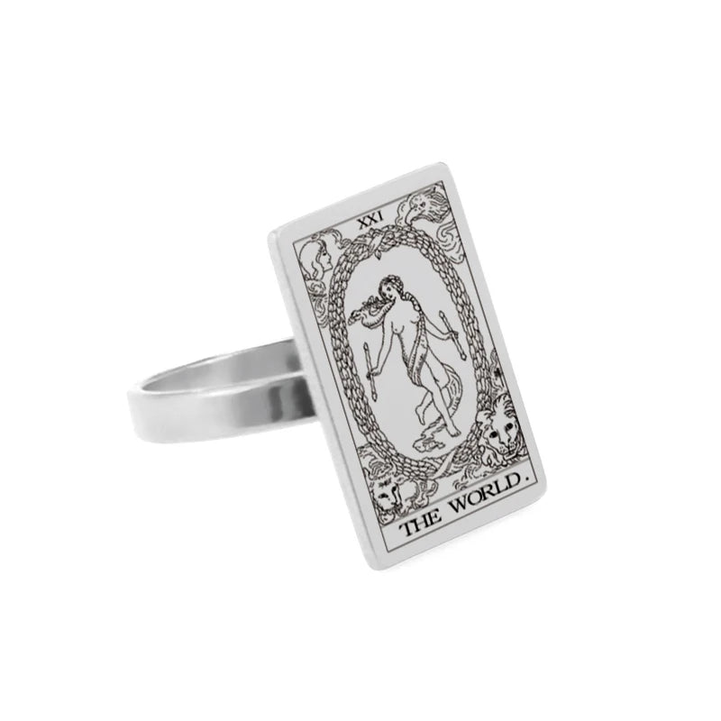Bague carte de tarot